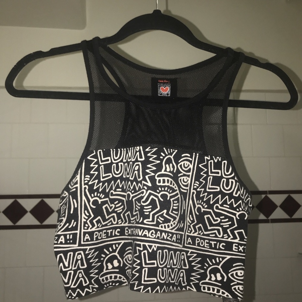 Keith Harring X F21 Crop Top